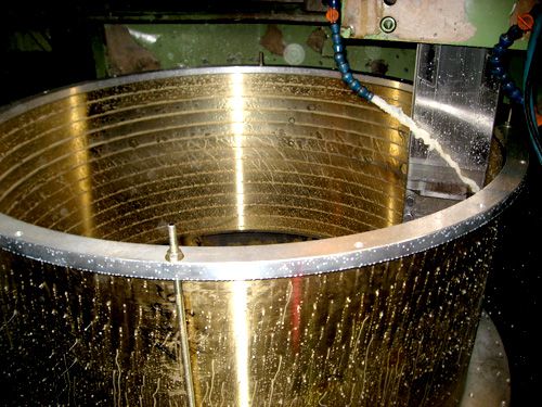 파이프내각슬리브 가공사진(신주)